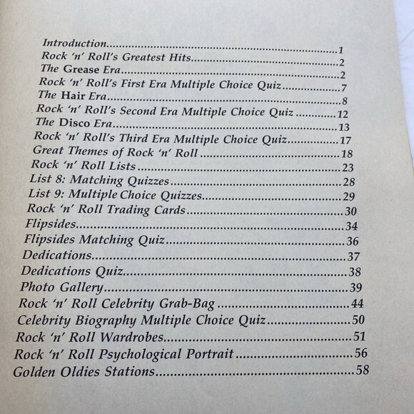 Vtg 1980 The Rock n Roll Fun Book by Bruce Pollock Scholastic Books Eagles Cars - Picture 5 of 12